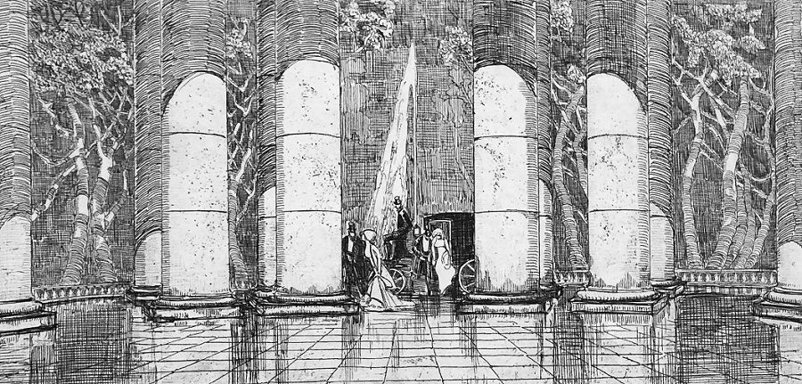 Офорты архитектора-неоклассика Ивана Фомина покажут в Москве